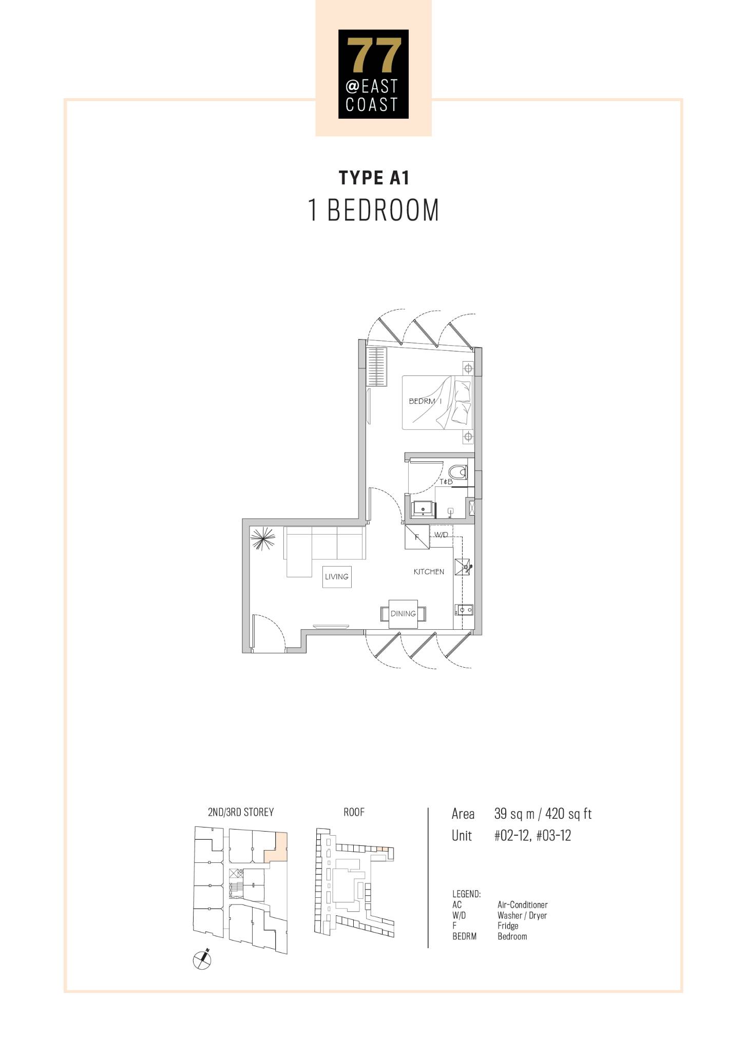 77 @ East Coast 77 Bedroom Floor Plan 2