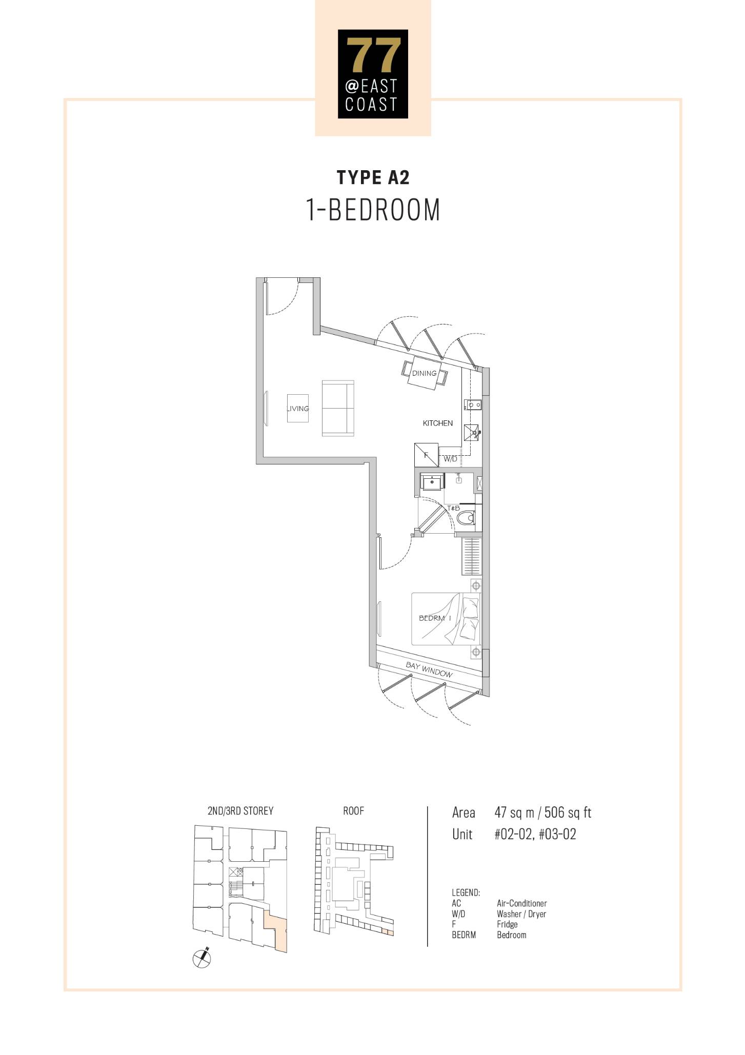77 @ East Coast 77 Bedroom Floor Plan 3