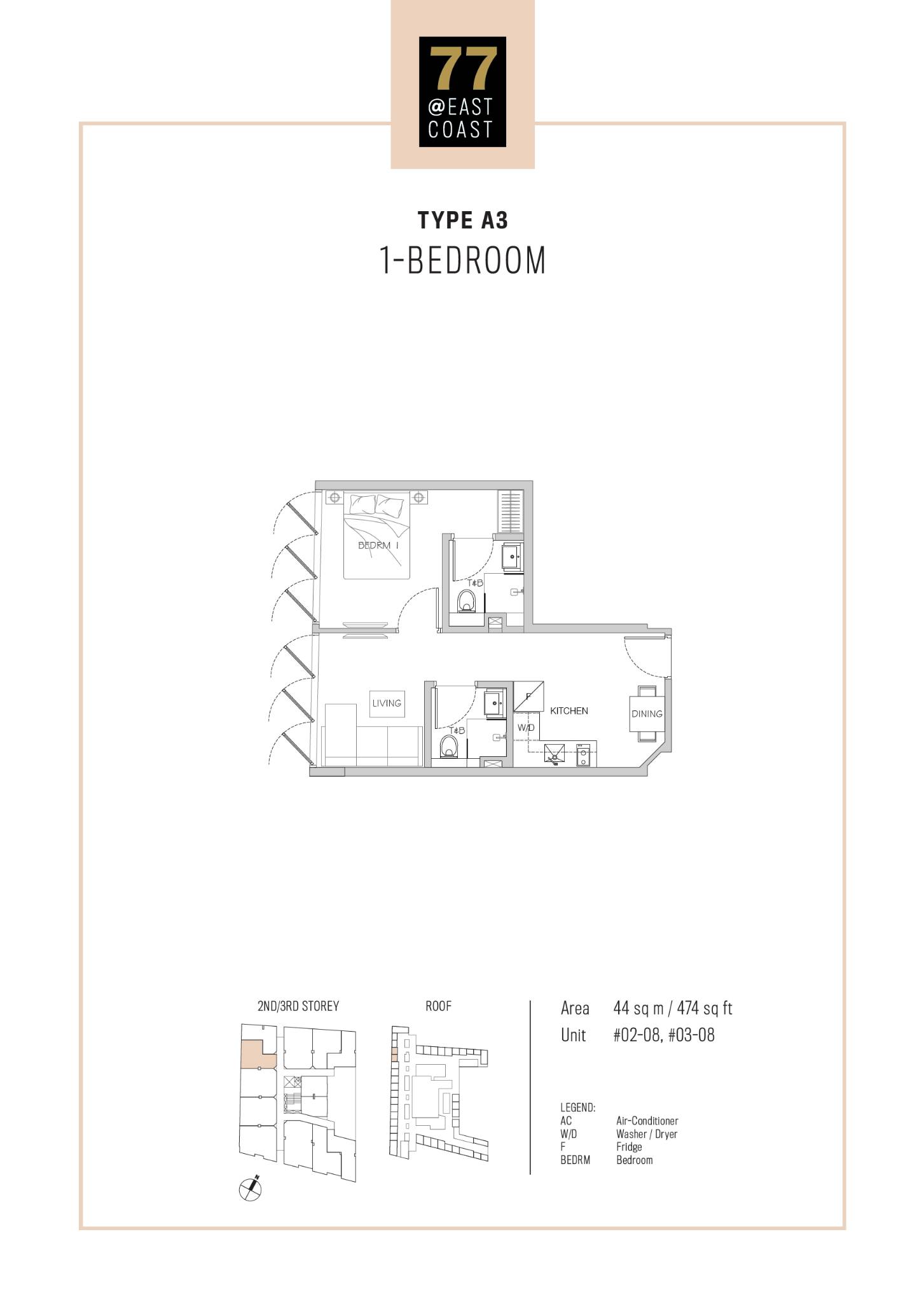 77 @ East Coast 77 Bedroom Floor Plan 4