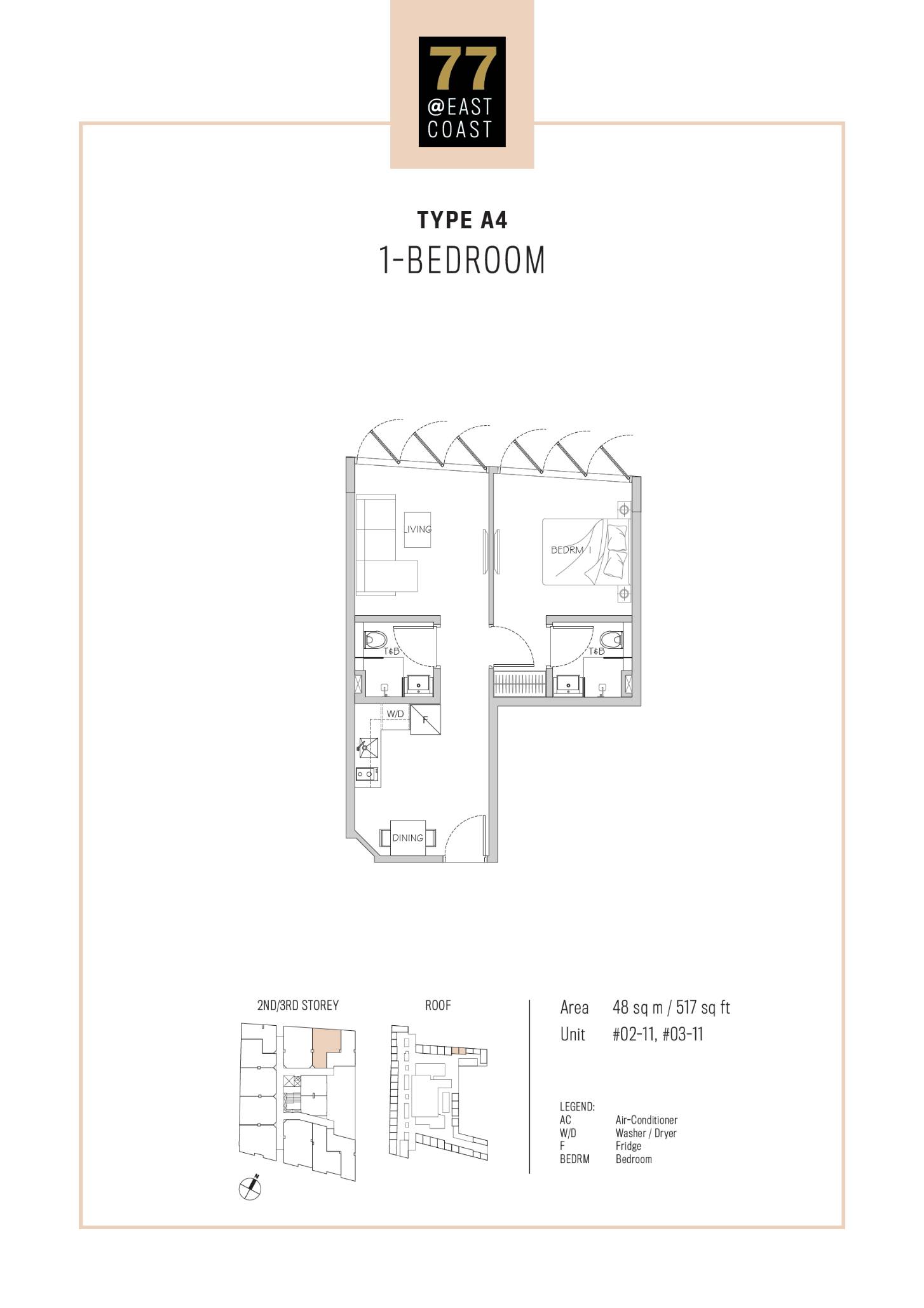 77 @ East Coast 77 Bedroom Floor Plan 5