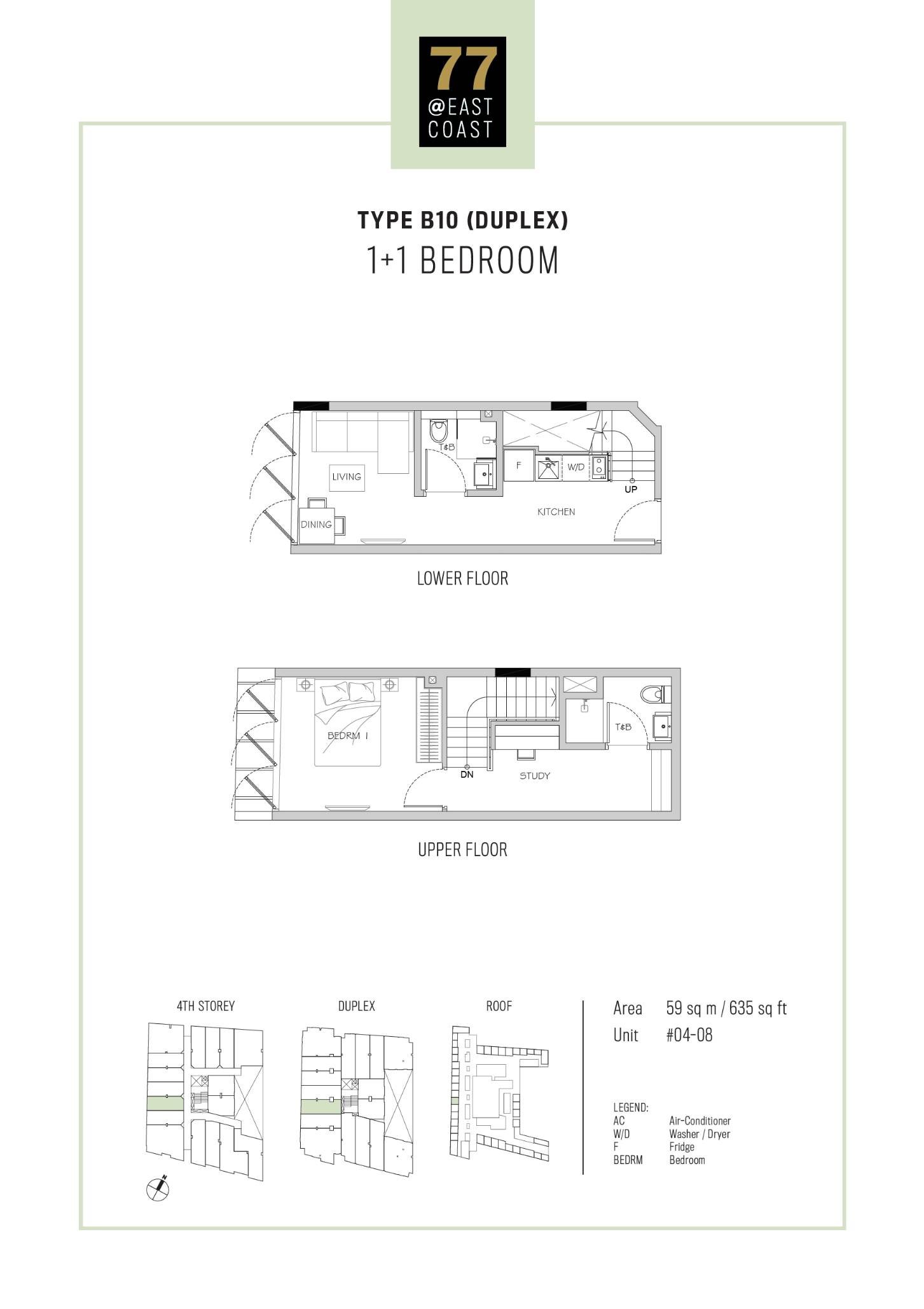77 @ East Coast 77 Bedroom Floor Plan 9