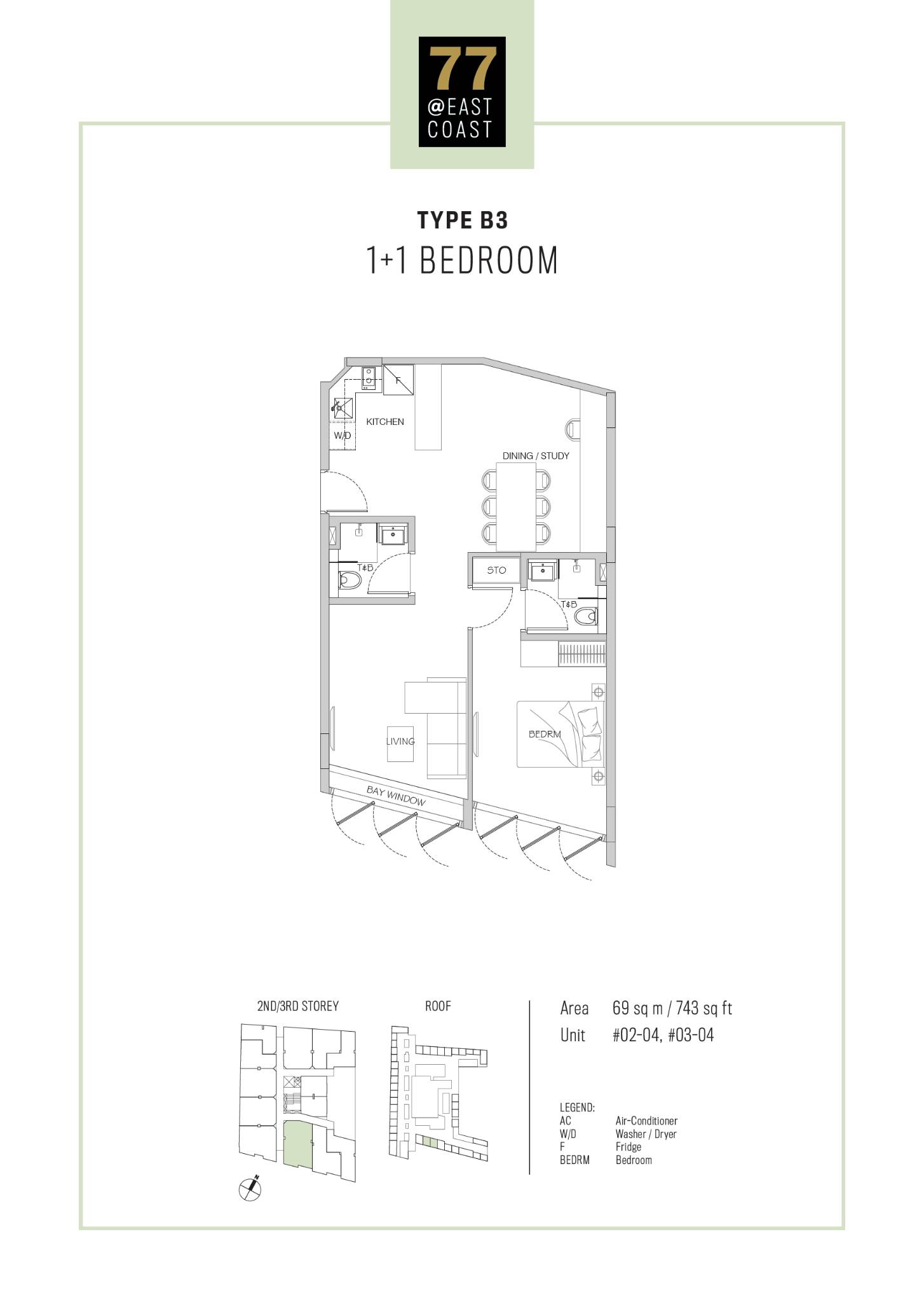 77 @ East Coast 77 Bedroom Floor Plan 11
