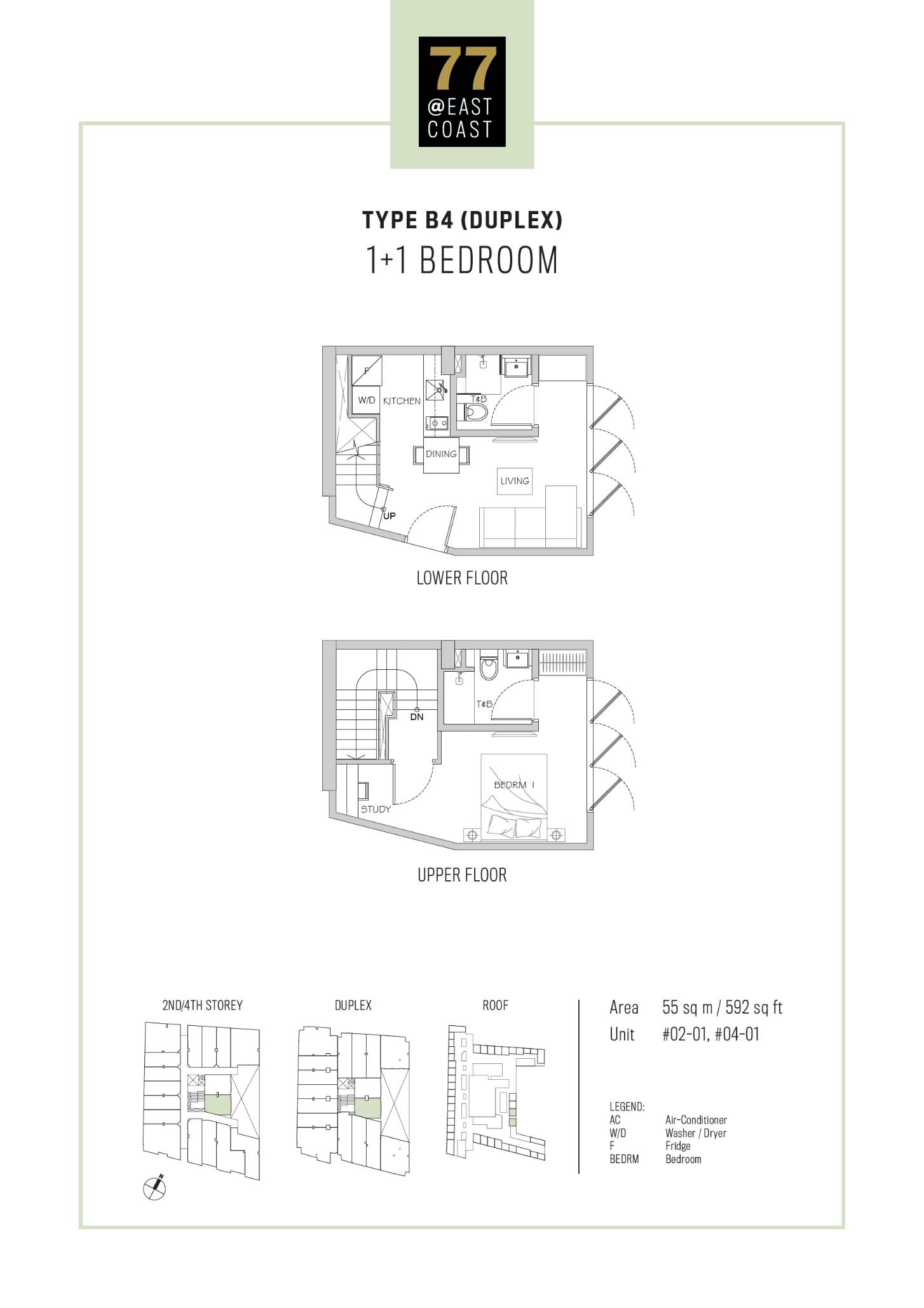 77 @ East Coast 77 Bedroom Floor Plan 12