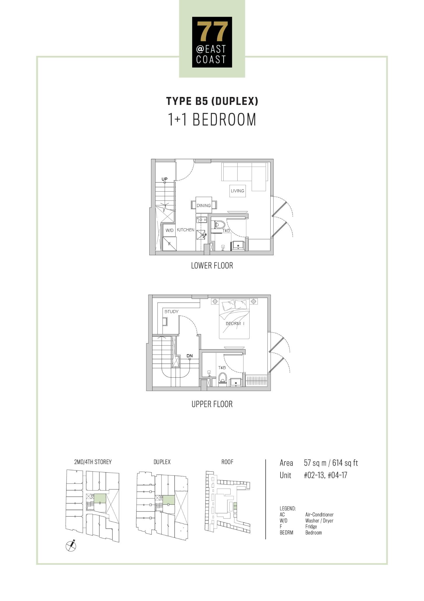 77 @ East Coast 77 Bedroom Floor Plan 13