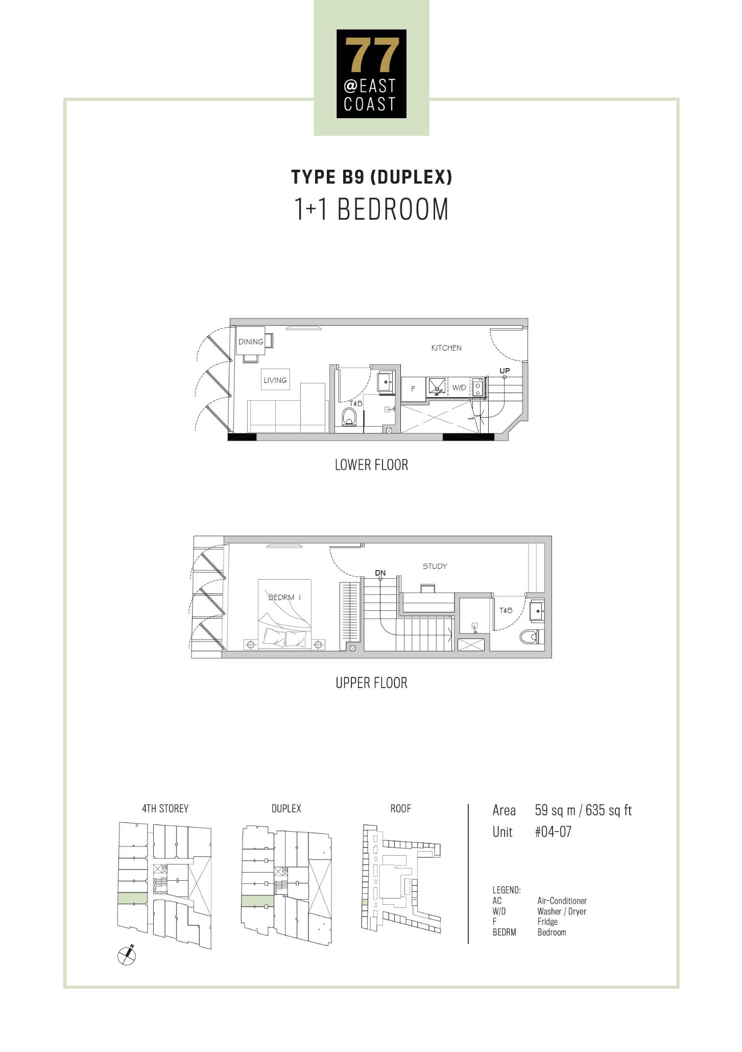 77 @ East Coast 77 Bedroom Floor Plan 17