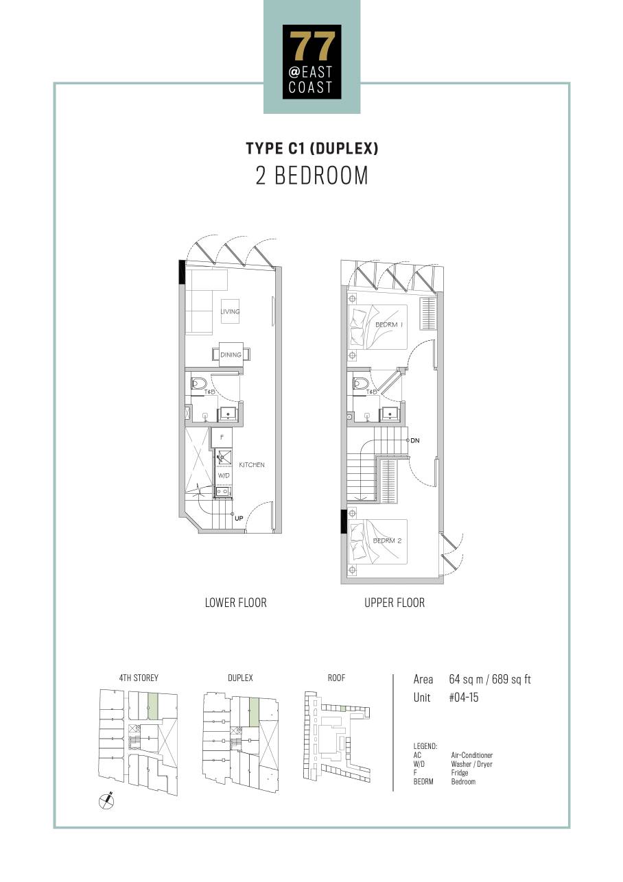 77 @ East Coast 77 Bedroom Floor Plan 19