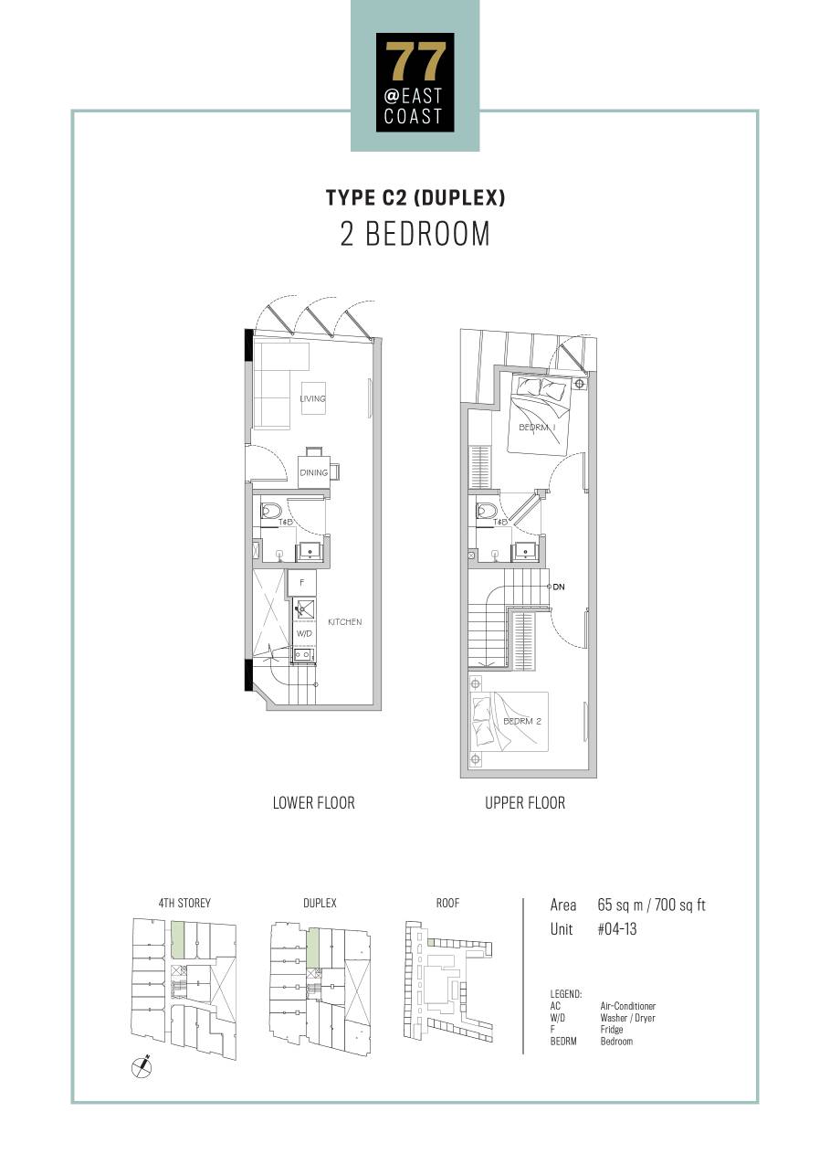 77 @ East Coast 77 Bedroom Floor Plan 20