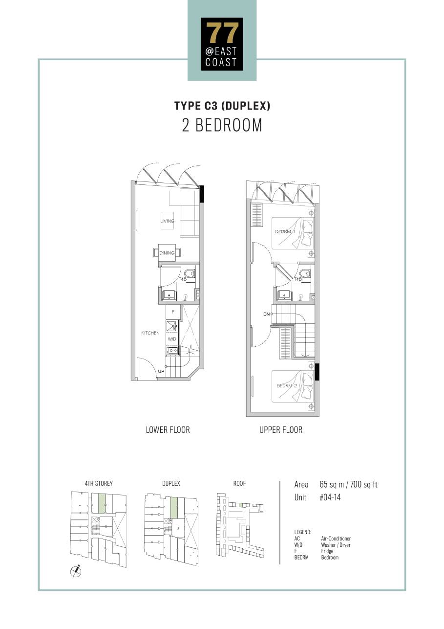 77 @ East Coast 77 Bedroom Floor Plan 21
