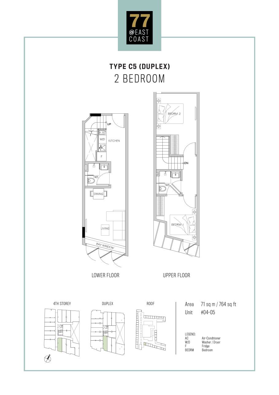 77 @ East Coast 77 Bedroom Floor Plan 23