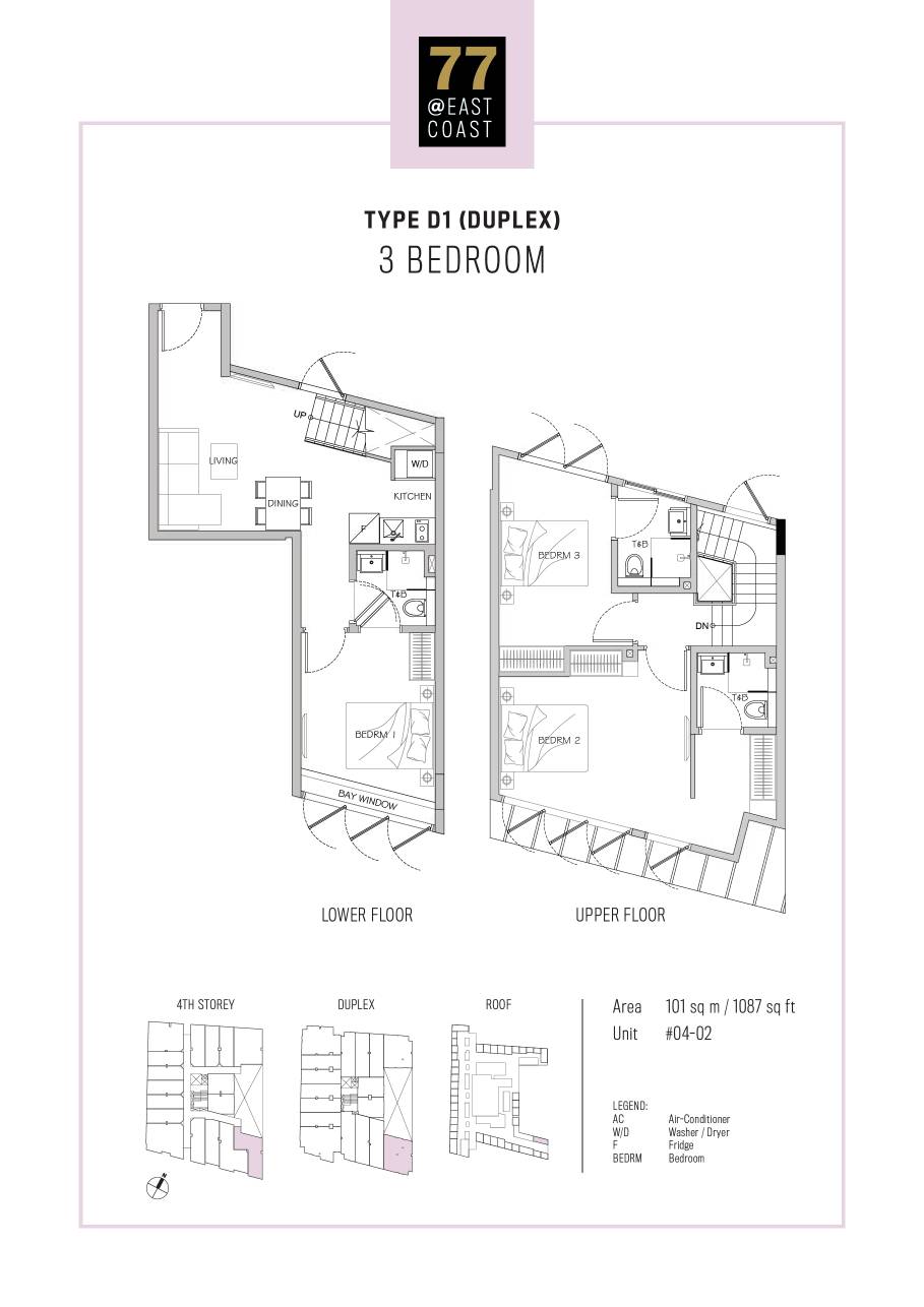 77 @ East Coast 77 Bedroom Floor Plan 25