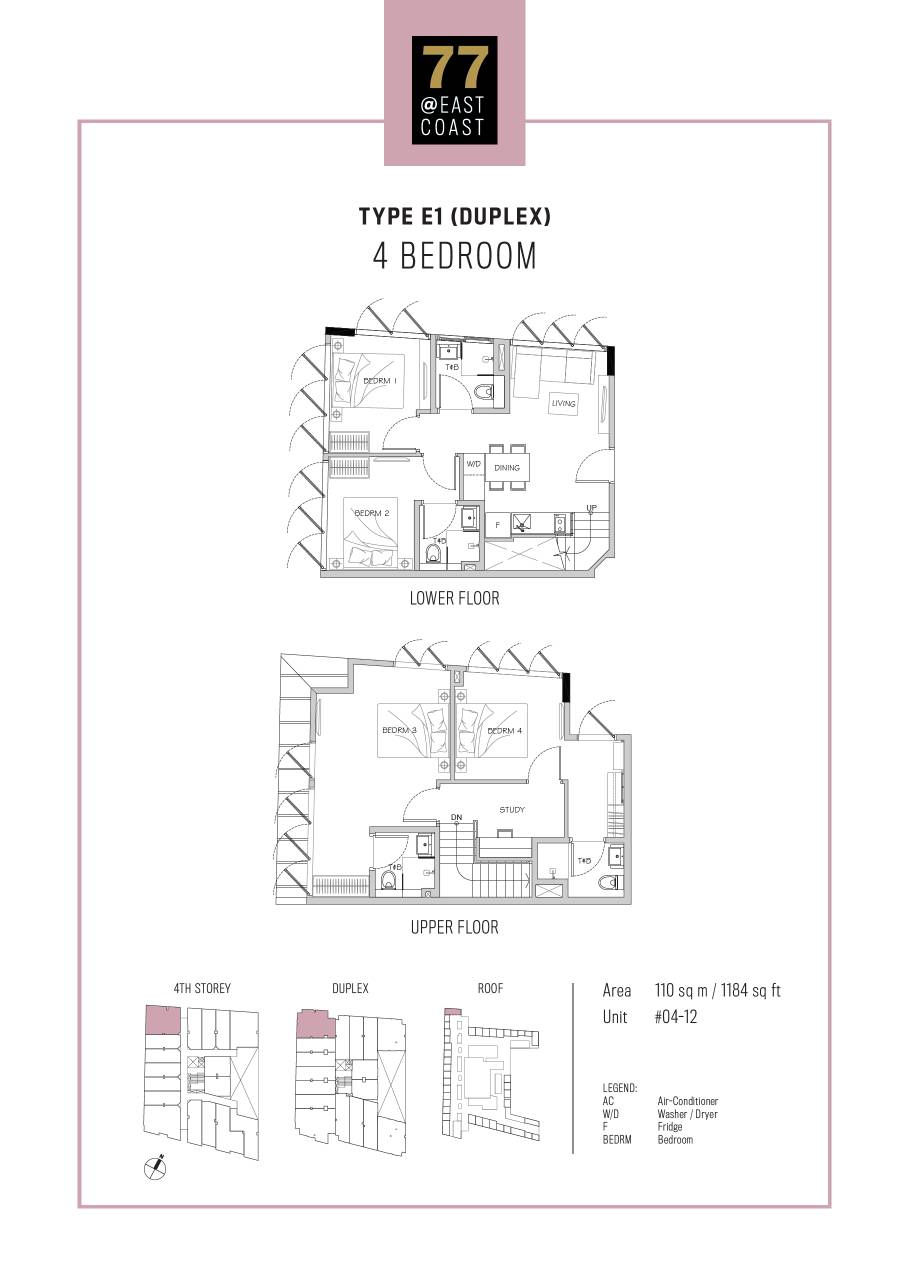 77 @ East Coast 77 Bedroom Floor Plan 27