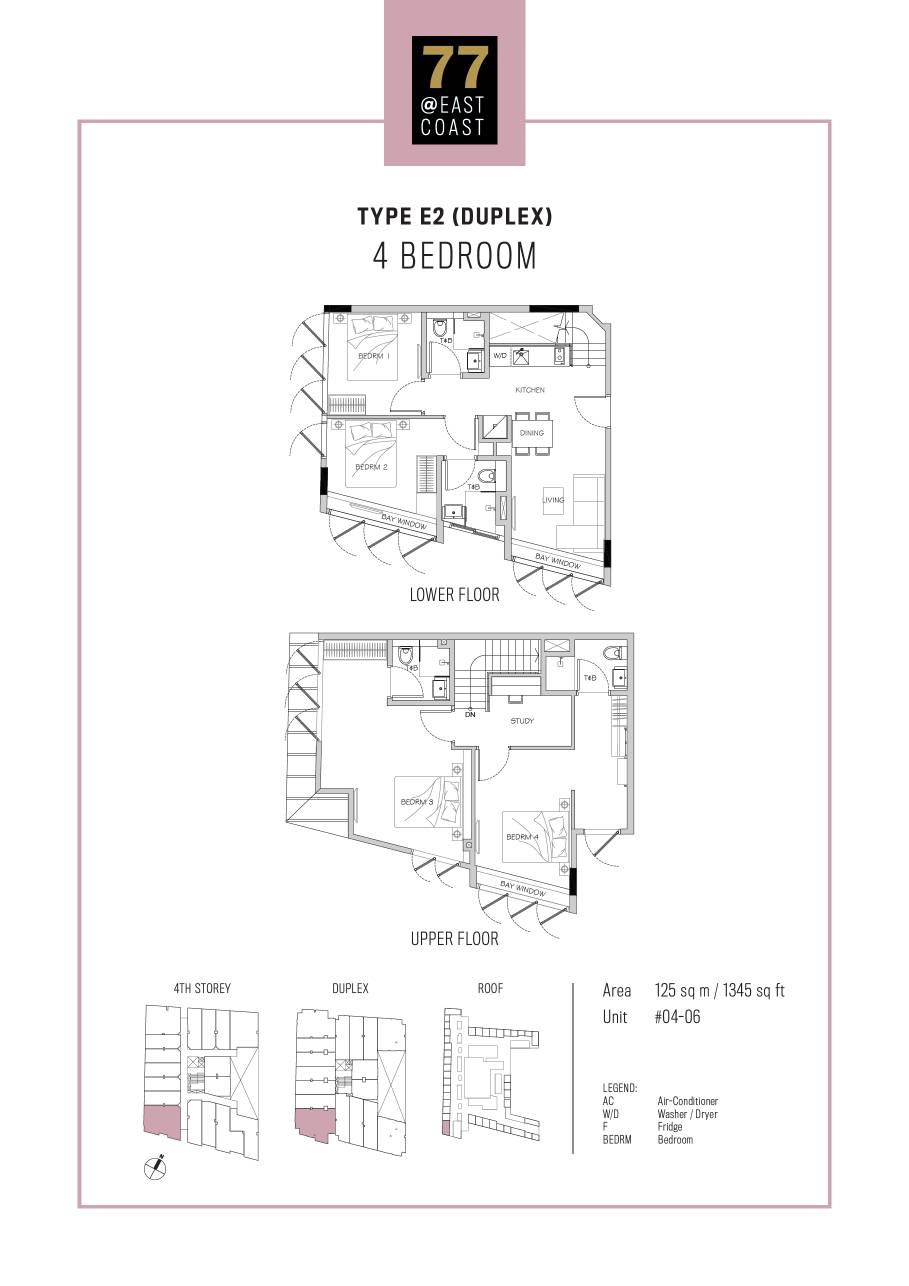 77 @ East Coast 77 Bedroom Floor Plan 28
